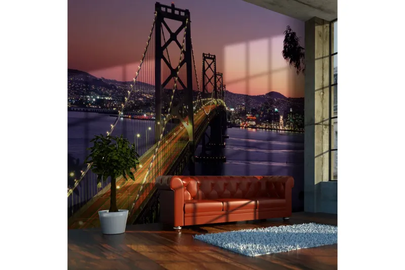 Fototapet Charming Evening In San Francisco 200x154 - Artgeist sp. z o. o. — Artgeist sp. z o. o.
