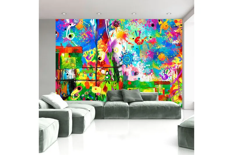 Fototapet Colorful Fantasies 350x245 - Artgeist sp. z o. o. — Artgeist sp. z o. o.