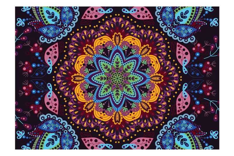 Fototapet Colorful Kaleidoscope 400x280 - Artgeist sp. z o. o. — Artgeist sp. z o. o.