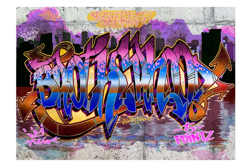Fototapet Colorful Mural 400x280 - Artgeist sp. z o. o. — Artgeist sp. z o. o.