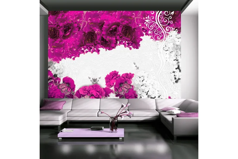 Fototapet Colors Of Spring Fuchsia 300x210 - Artgeist sp. z o. o. — Artgeist sp. z o. o.