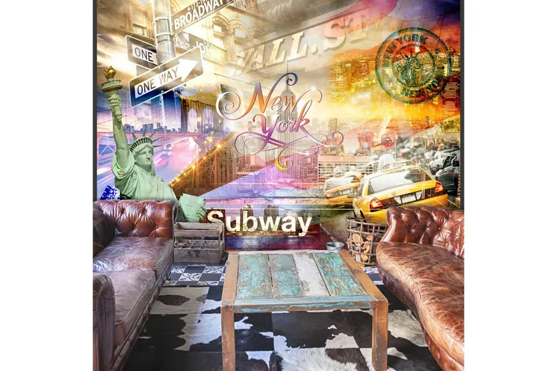 Fototapet Colorsof NYC 200x140 - Artgeist sp. z o. o. — Artgeist sp. z o. o.