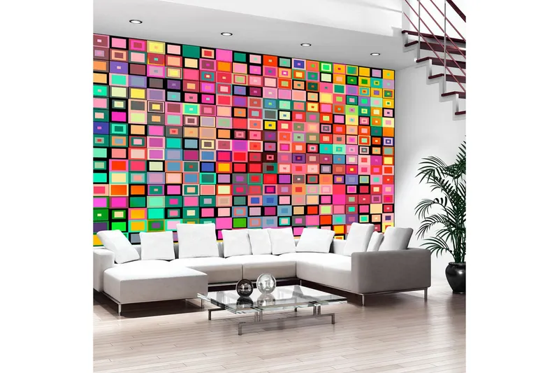 Fototapet Colourful Boxes 250x175 - Artgeist sp. z o. o. — Artgeist sp. z o. o.