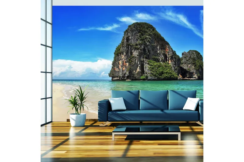 Fototapet Exotisk Landskap Thailand Railay Beach 350x270 - Artgeist sp. z o. o. — Artgeist sp. z o. o.