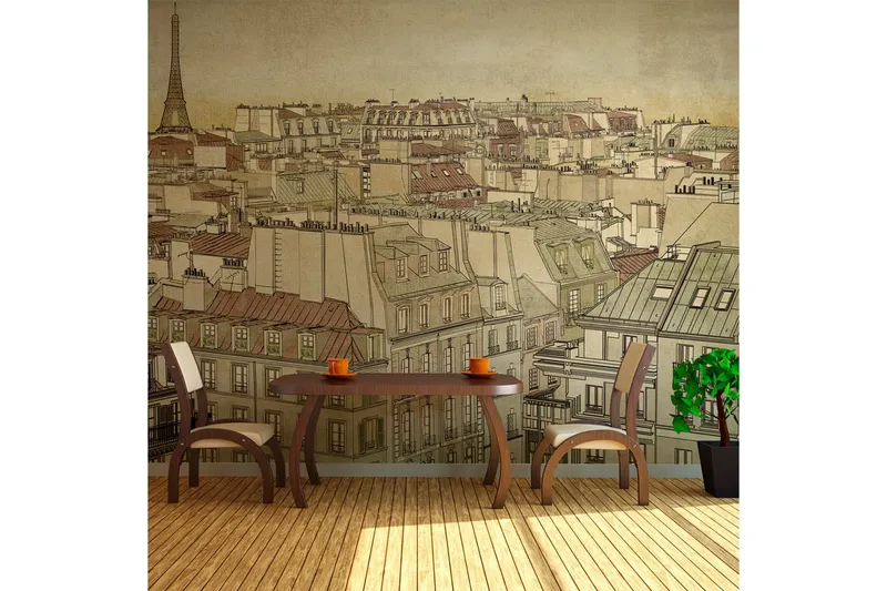 Fototapet Farväl Paris! 250x193 - Artgeist sp. z o. o. — Artgeist sp. z o. o.