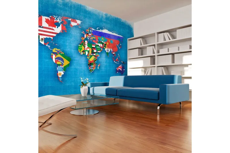 Fototapet Flags Of Countries 400x309 - Artgeist sp. z o. o. — Artgeist sp. z o. o.