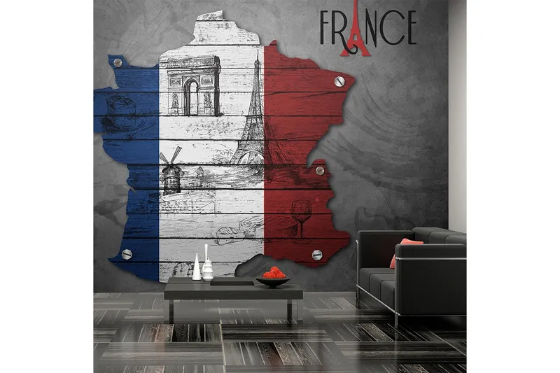 Fototapet France Symbols 250x193 - Artgeist sp. z o. o. — Artgeist sp. z o. o.