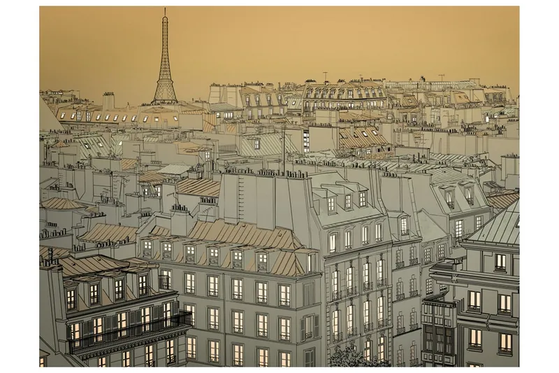 Fototapet God Natt Paris! 300x231 - Artgeist sp. z o. o. — Artgeist sp. z o. o.