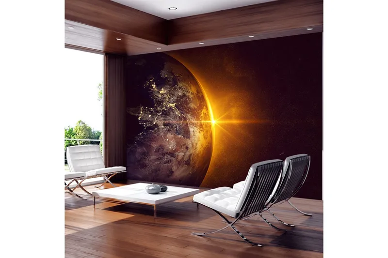 Fototapet Golden Earth 150x105 - Artgeist sp. z o. o. — Artgeist sp. z o. o.