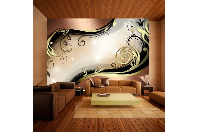 Fototapet Golden Glow 200x140 - Artgeist sp. z o. o. — Artgeist sp. z o. o.