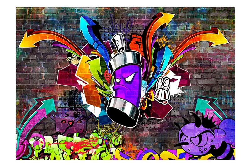 Fototapet Graffiti Colourful Attack 300x210 - Artgeist sp. z o. o. — Artgeist sp. z o. o.