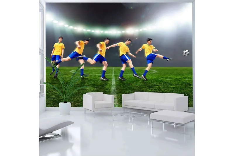 Fototapet Great Footballer 200x140 - Artgeist sp. z o. o. — Artgeist sp. z o. o.