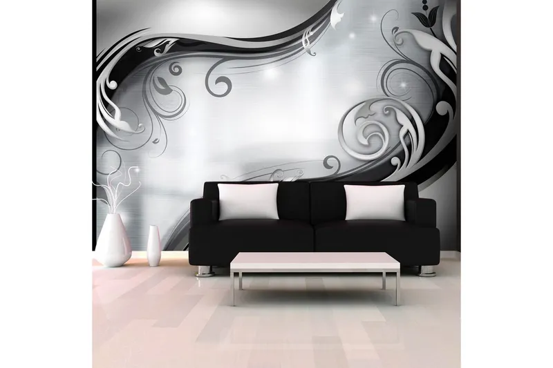 Fototapet Grey Wall 350x245 - Artgeist sp. z o. o. — Artgeist sp. z o. o.