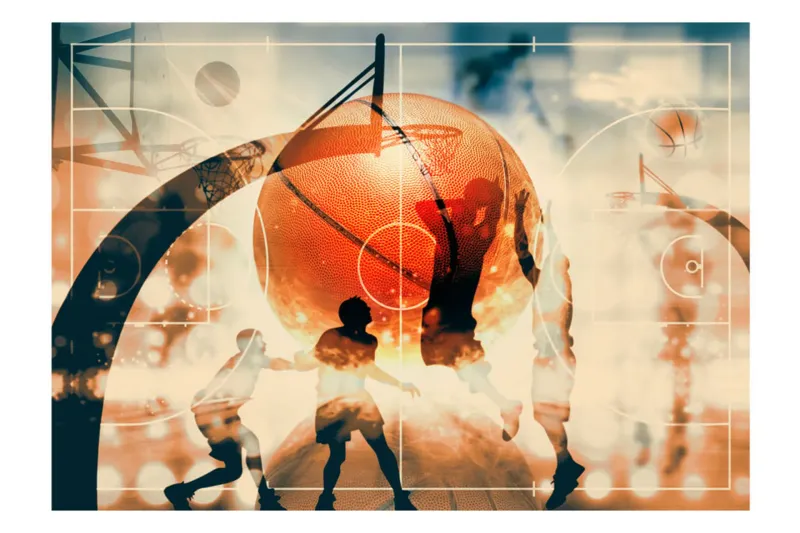 Fototapet I Love Basketball! 400x280 - Artgeist sp. z o. o. — Artgeist sp. z o. o.