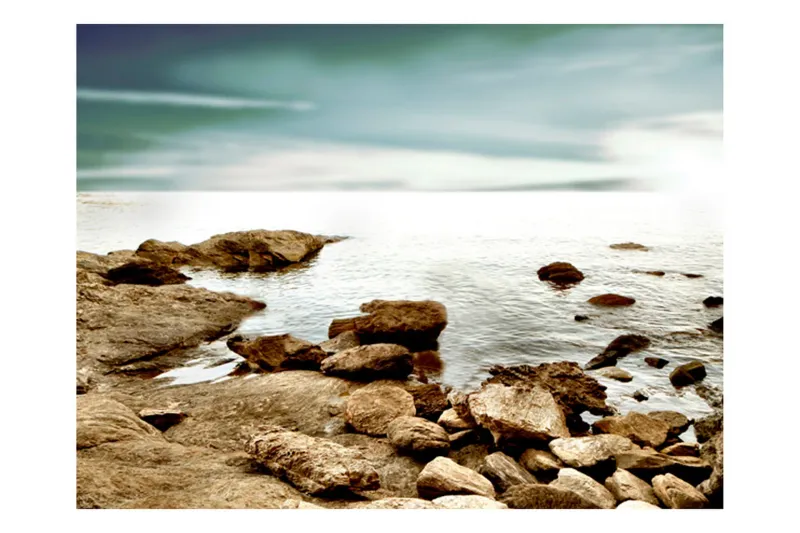 Fototapet Klippstrand 400x309 - Artgeist sp. z o. o. — Artgeist sp. z o. o.