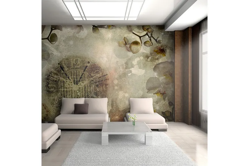 Fototapet Klocka Vintage 200x154 - Artgeist sp. z o. o. — Artgeist sp. z o. o.