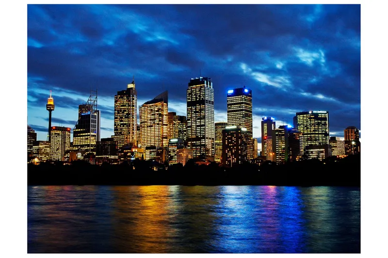 Fototapet Kväll Moln Över Sydney 250x193 - Artgeist sp. z o. o. — Artgeist sp. z o. o.