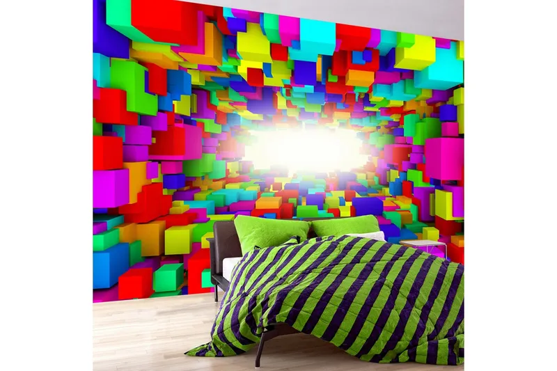 Fototapet Light In Color Geometry 300x210 - Artgeist sp. z o. o. — Artgeist sp. z o. o.