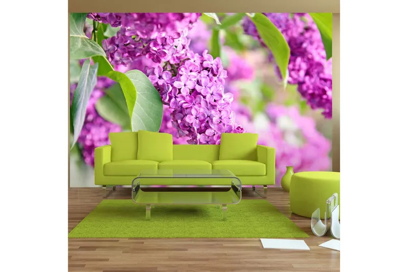 Fototapet Lilac Flowers 300x210 - Artgeist sp. z o. o. — Artgeist sp. z o. o.