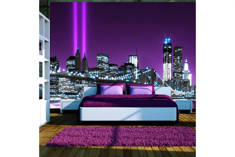 Fototapet Luminous Manhattan 300x210 - Artgeist sp. z o. o. — Artgeist sp. z o. o.