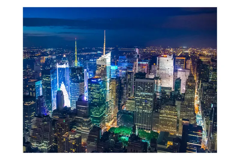Fototapet Manhattan Night 350x270 - Artgeist sp. z o. o. — Artgeist sp. z o. o.