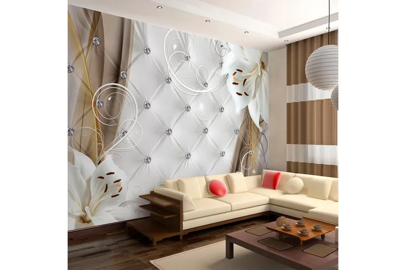 Fototapet Morning Lilies 400x280 - Artgeist sp. z o. o. — Artgeist sp. z o. o.
