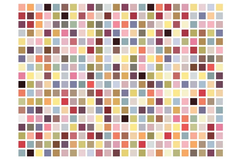 Fototapet Mosaik Av Färger 200x154 - Artgeist sp. z o. o. — Artgeist sp. z o. o.