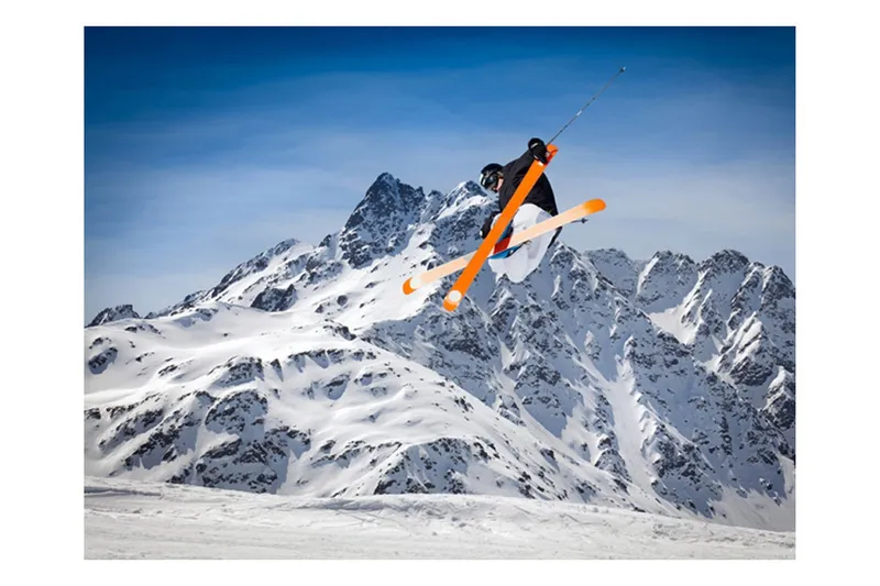 Fototapet Mountain Ski 200x154 - Artgeist sp. z o. o. — Artgeist sp. z o. o.