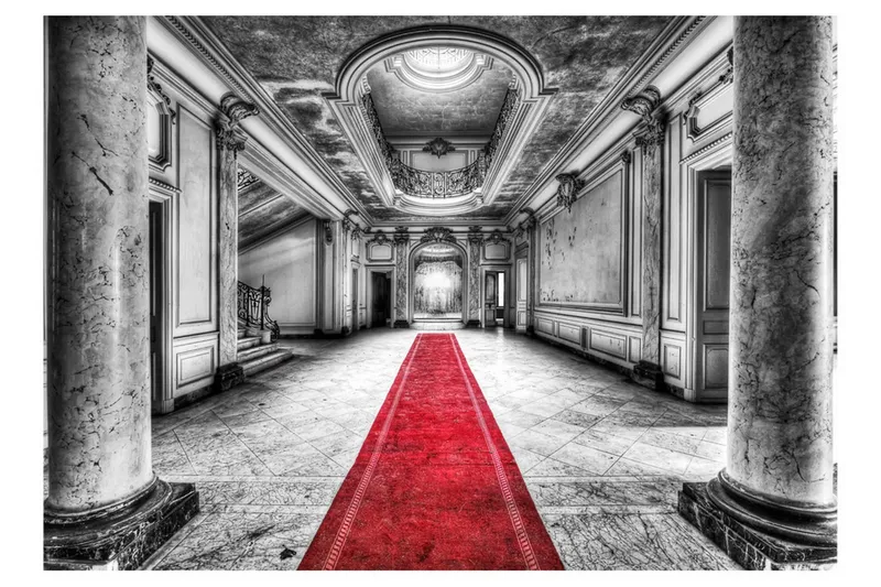 Fototapet Mystery Marble Black And White 250x175 - Artgeist sp. z o. o. — Artgeist sp. z o. o.