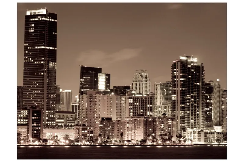 Fototapet Nattliv Miami 200x154 - Artgeist sp. z o. o. — Artgeist sp. z o. o.