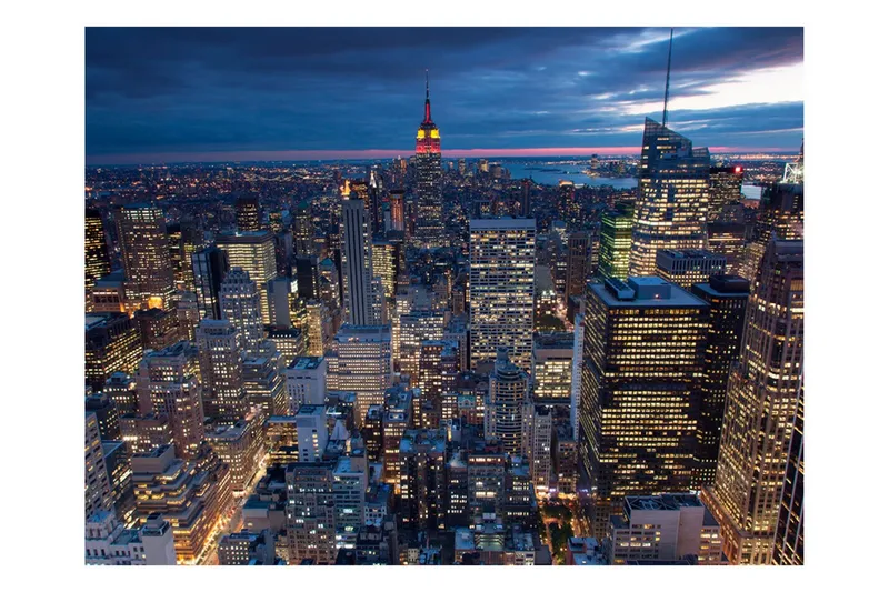 Fototapet New York Natt 250x193 - Artgeist sp. z o. o. — Artgeist sp. z o. o.