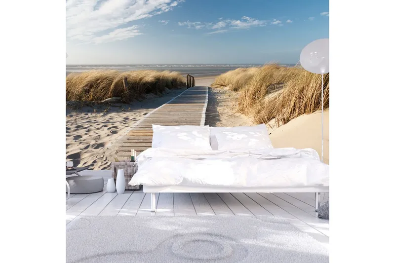 Fototapet Nordsjöns Strand Langeoog 450x270 - Artgeist sp. z o. o. — Artgeist sp. z o. o.