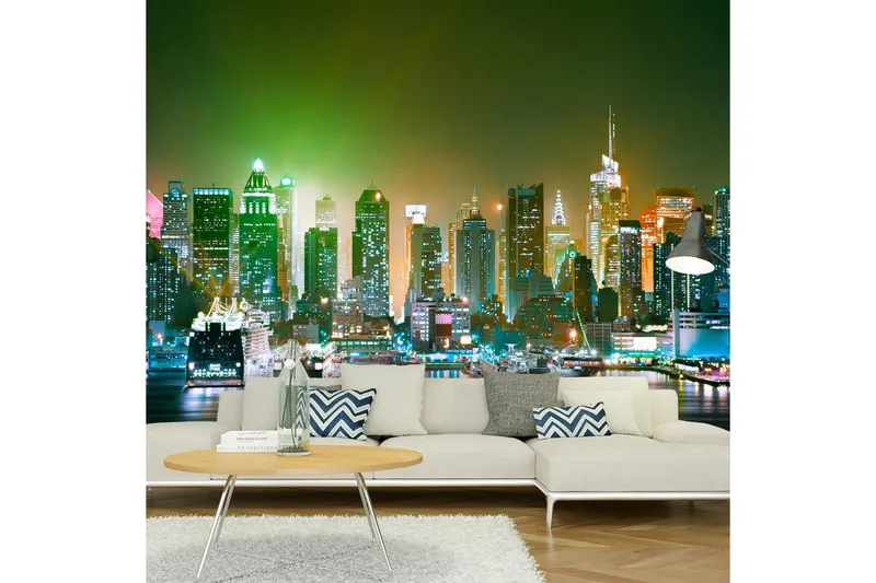 Fototapet NY Enlightened Harbour 250x175 - Artgeist sp. z o. o. — Artgeist sp. z o. o.
