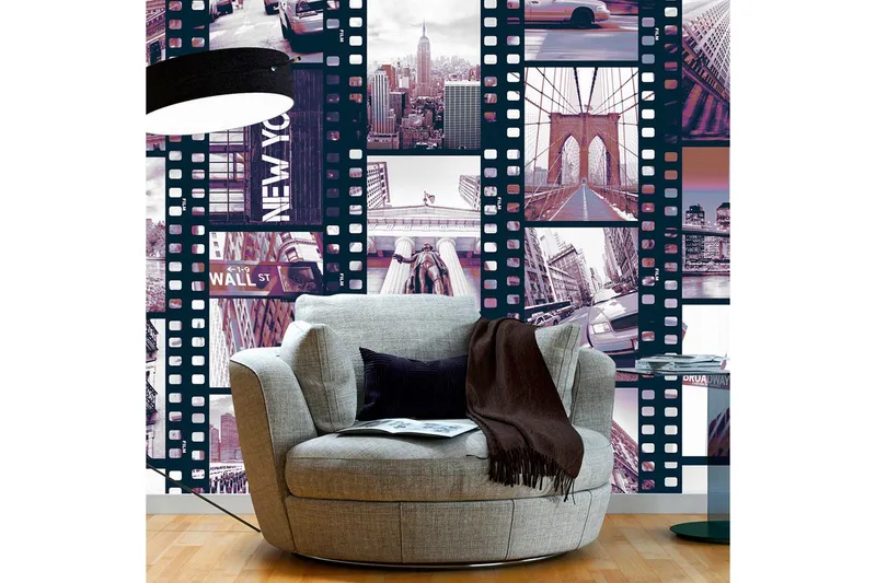 Fototapet NY Urban Collage 50x1000 - Artgeist sp. z o. o. — Artgeist sp. z o. o.