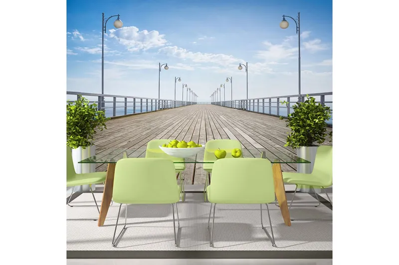 Fototapet On The Pier 300x210 - Artgeist sp. z o. o. — Artgeist sp. z o. o.