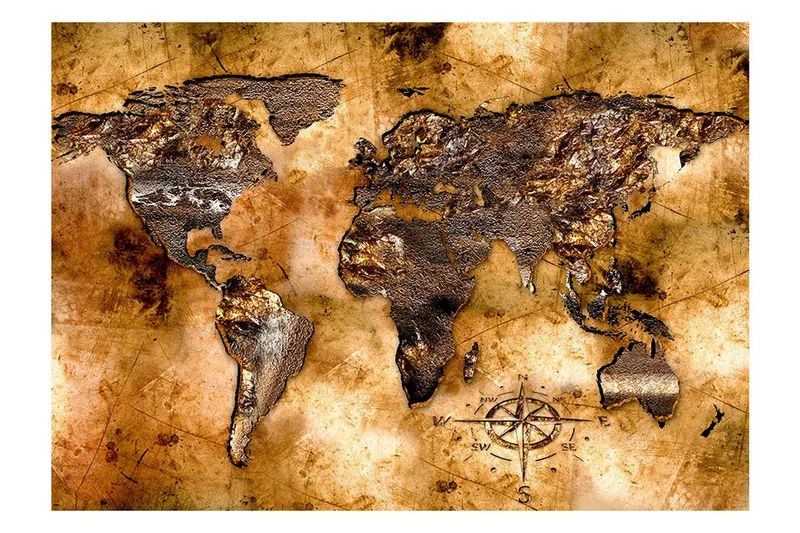 Fototapet Opalescent Continents 300x210 - Artgeist sp. z o. o. — Artgeist sp. z o. o.