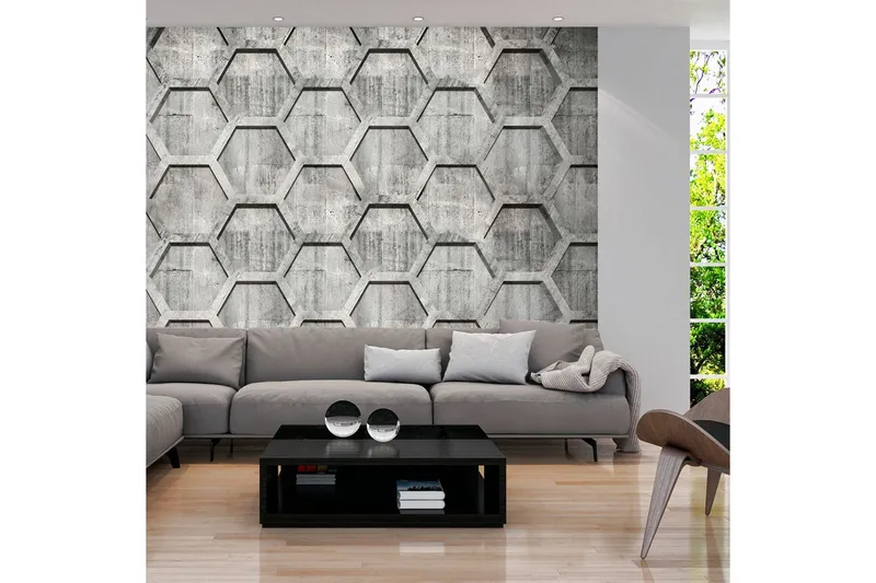Fototapet Platinum Cubes 400x280 - Artgeist sp. z o. o. — Artgeist sp. z o. o.