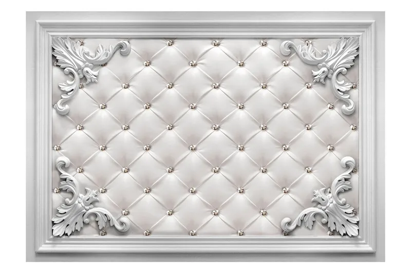 Fototapet Quilted Leather 250x175 - Artgeist sp. z o. o. — Artgeist sp. z o. o.