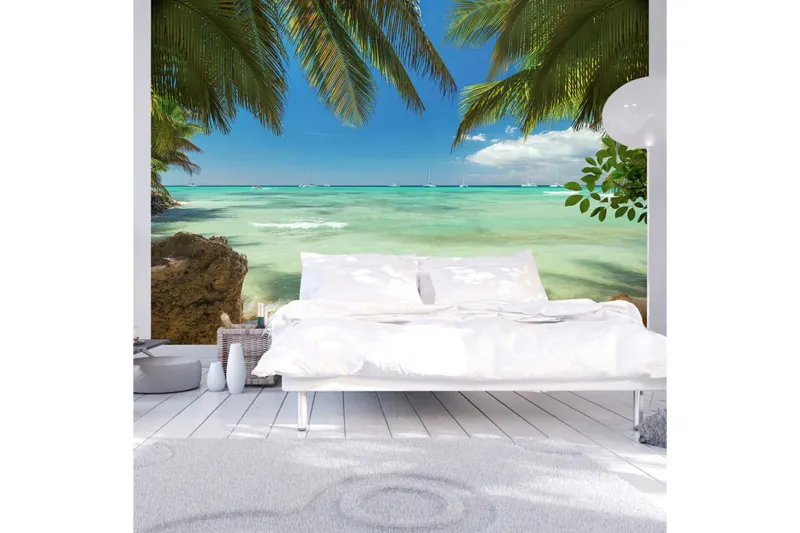 Fototapet Relaxing On The Beach 400x280 - Artgeist sp. z o. o. — Artgeist sp. z o. o.
