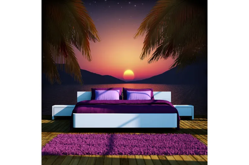 Fototapet Romantic Evening On The Beach 250x175 - Artgeist sp. z o. o. — Artgeist sp. z o. o.