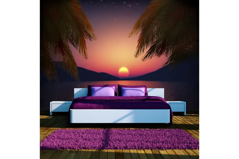 Fototapet Romantic Evening On The Beach 400x280 - Artgeist sp. z o. o. — Artgeist sp. z o. o.