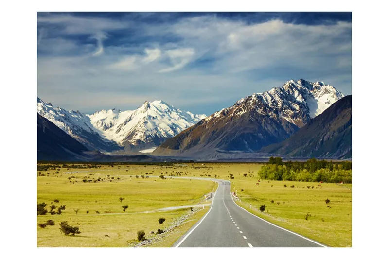 Fototapet Southern Alps New Zealand 200x154 - Artgeist sp. z o. o. — Artgeist sp. z o. o.