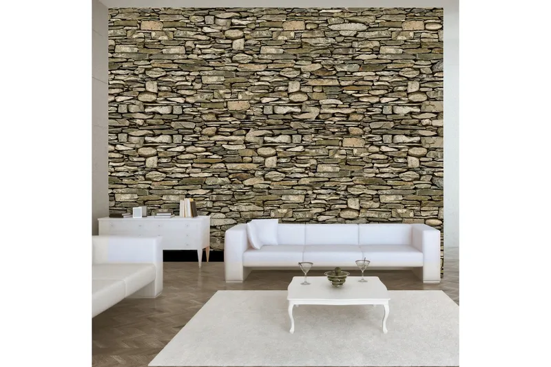 Fototapet Stone Wall 250x175 - Artgeist sp. z o. o. (Art.nr 483008) — Artgeist sp. z o. o.