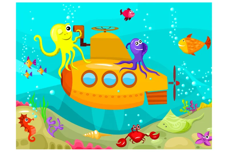 Fototapet Submarine 300x231 - Artgeist sp. z o. o. — Artgeist sp. z o. o.