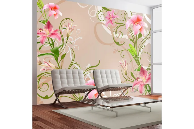 Fototapet Subtle Beauty Of The Lilies 250x175 - Artgeist sp. z o. o. — Artgeist sp. z o. o.
