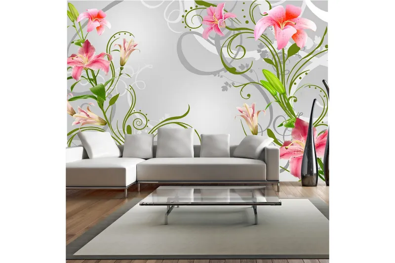 Fototapet Subtle Beauty Of The Lilies III 150x105 - Artgeist sp. z o. o. — Artgeist sp. z o. o.