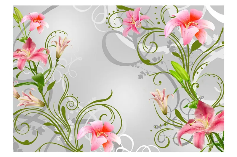 Fototapet Subtle Beauty Of The Lilies III 400x280 - Artgeist sp. z o. o. — Artgeist sp. z o. o.