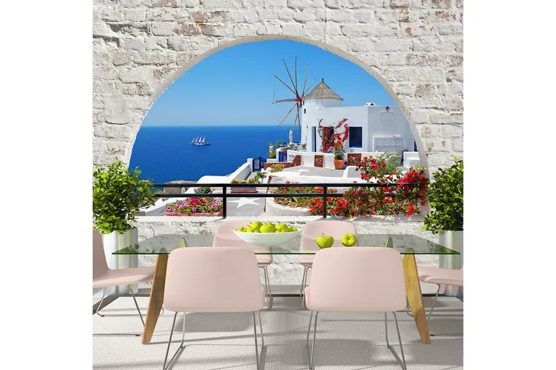 Fototapet Summer In Santorini 300x210 - Artgeist sp. z o. o. — Artgeist sp. z o. o.