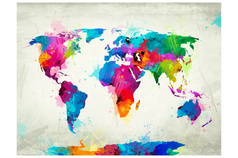 Fototapet The Map Of Happiness 350x270 - Artgeist sp. z o. o. — Artgeist sp. z o. o.