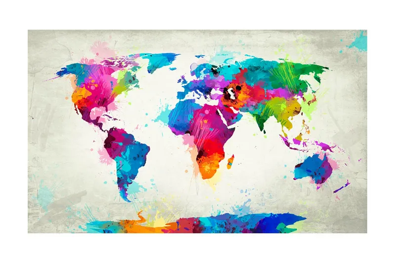 Fototapet The Map Of Happiness 450x270 - Artgeist sp. z o. o. — Artgeist sp. z o. o.
